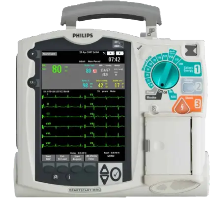 thumbnail image 2 of Philips HeartStart MRX Accessory Kit - Includes Cuff, Hose, SpO2 Sensor & 5-Lead ECG Cable 2 of 6